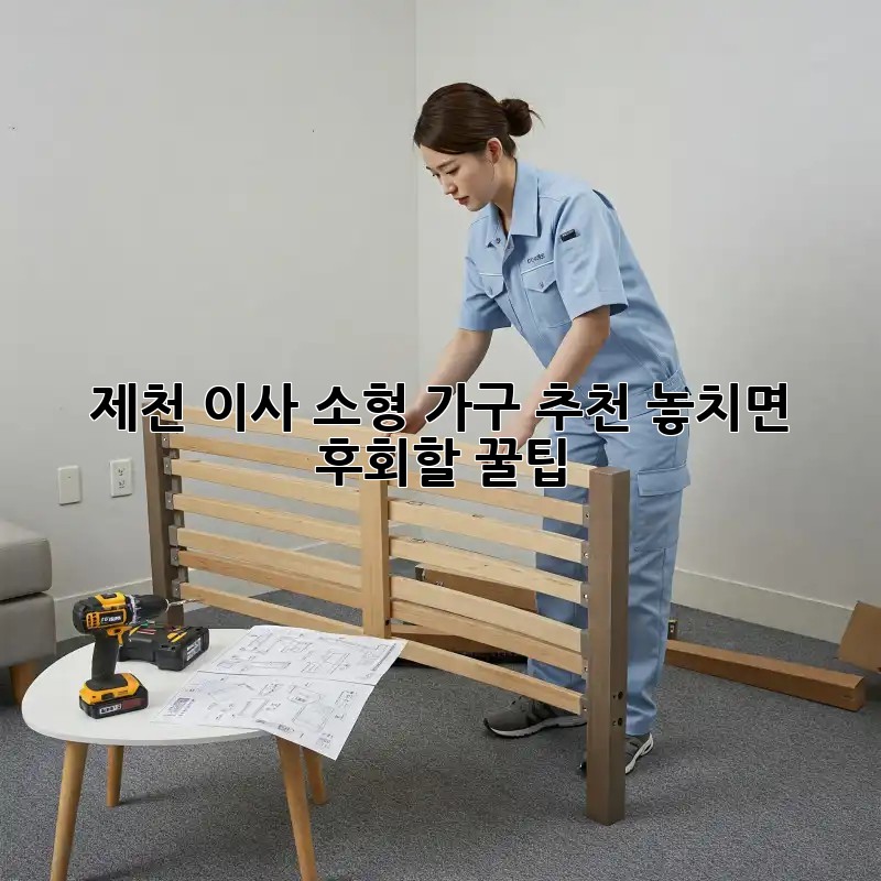 제천 이사🏠 소형 가구 추천! 놓치면 후회할 꿀팁🍯