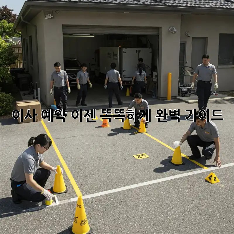 이사 예약, 이젠 똑똑하게! 완벽 가이드