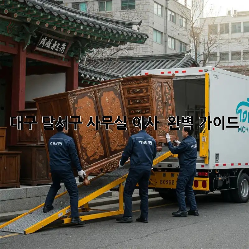 대구 달서구 사무실 이사 🚚💨 완벽 가이드