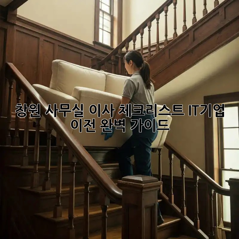 창원 사무실 이사 체크리스트: IT기업 이전 완벽 가이드