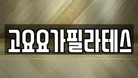 고요요가필라테스