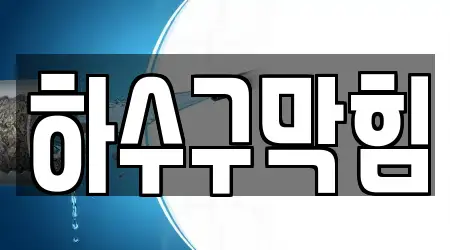 하수구막힘