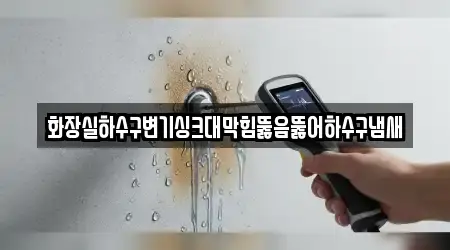 화장실하수구변기싱크대막힘뚫음뚫어하수구냄새