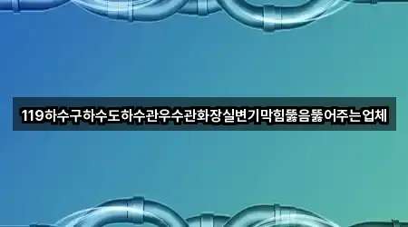 경북 경주 배반동 변기막힘 영업지점 5곳