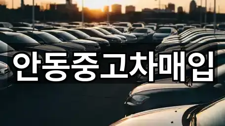 안동중고차매입