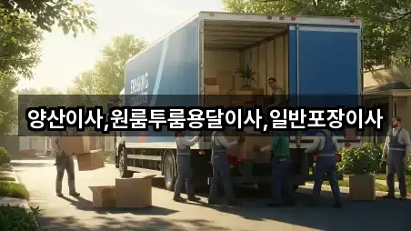 경상남도 신기동 포장이사 많이 찾는 4곳