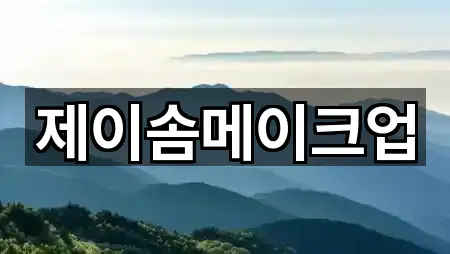 제이솜메이크업