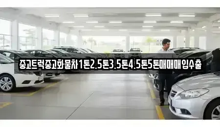 경기 성남시 분당구 분당동 중고차 전문 중고트럭중고화물차1톤2.5톤3.5톤4.5톤5톤매매매입수출