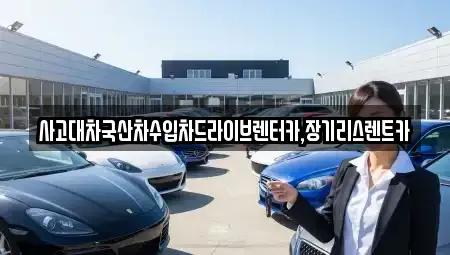 경기 시흥시 미산동 렌트카 전문 사고대차국산차수입차드라이브렌터카,장기리스렌트카