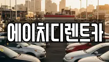 경기 시흥시 미산동 렌트카 전문 에이치디렌트카