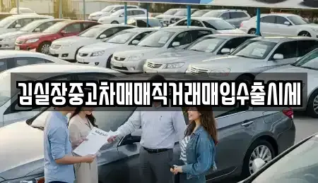 경기도 연천군 백학면 중고차매입 전문 김실장중고차매매직거래매입수출시세