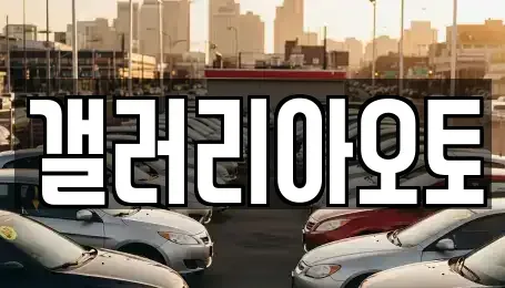 경남 진주시 하촌동 중고차 전문 갤러리아오토