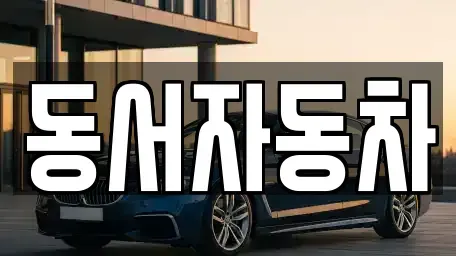 경남 창원시 진해구 제황산동 중고차매매 전문 동서자동차