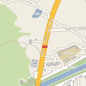 경북 상주시 연원동 렌트카 한진렌트카 위치