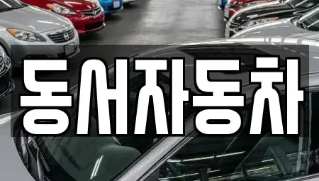 경북 상주시 연원동 중고차 전문 동서자동차