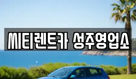 경북 성주군 선남면 렌트카 전문 씨티렌트카 성주영업소