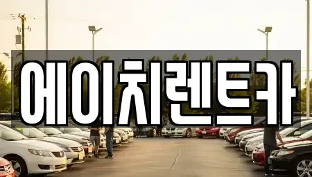 경북 성주군 선남면 렌트카 전문 에이치렌트카