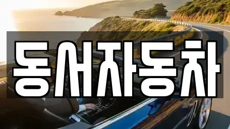 경북 영천시 자양면 중고차매매 전문 동서자동차