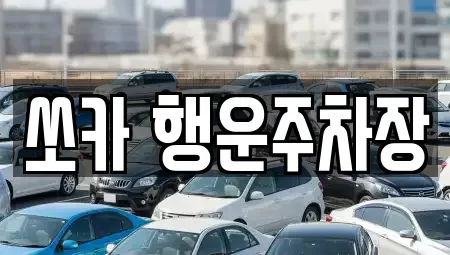 경상남도 밀양시 용평동 렌트카 전문 쏘카 행운주차장