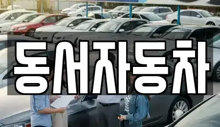경상남도 진주시 계동 중고차 전문 동서자동차
