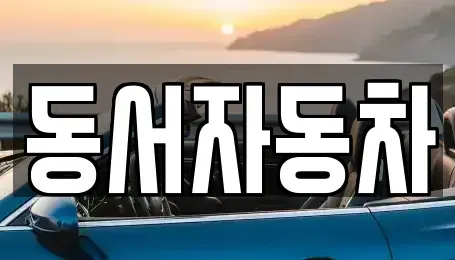 경상남도 통영시 서호동 중고차 전문 동서자동차