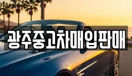 광주광역시 광산구 산정동 중고차매입 전문 광주중고차매입판매