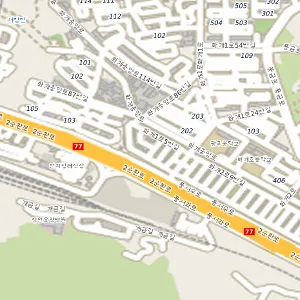 광주광역시 서구 금호동 렌트카 백두산렌트카 위치