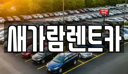 부산 동구 범일동 렌트카 전문 새가람렌트카