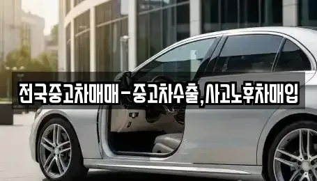 부산광역시 중구 중앙동6가 중고차매매 전문 전국중고차매매-중고차수출,사고노후차매입