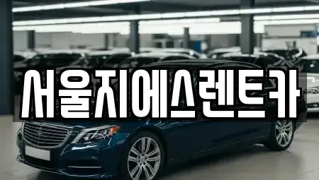 서울특별시 마포구 용강동 렌트카 전문 서울지에스렌트카