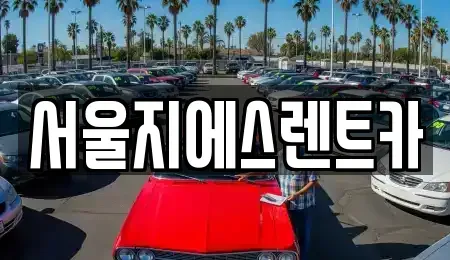 서울특별시 은평구 수색동 렌트카 전문 서울지에스렌트카