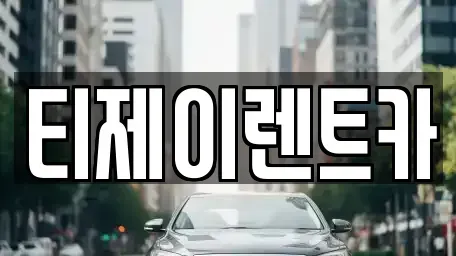 서울특별시 종로구 안국동 렌트카 전문 티제이렌트카