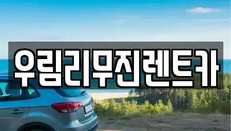 인천 서구 원당동 렌트카 전문 우림리무진렌트카
