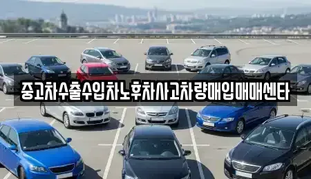 인천 서구 원당동 중고차매입 전문 중고차수출수입차노후차사고차량매입매매센타