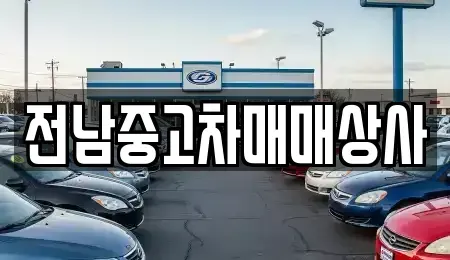 전남 목포시 경동2가 중고차매매 전문 전남중고차매매상사