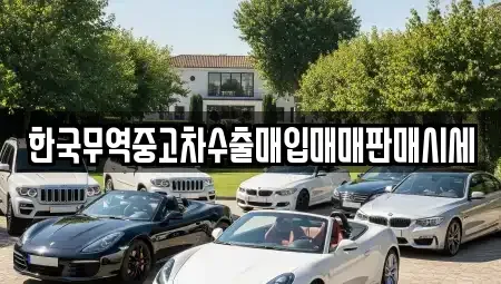전북 남원시 이백면 중고차매입 전문 한국무역중고차수출매입매매판매시세