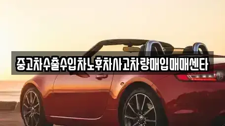 전북 남원시 죽항동 중고차매입 전문 중고차수출수입차노후차사고차량매입매매센타