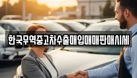 전북특별자치도 고창군 대산면 중고차 전문 한국무역중고차수출매입매매판매시세
