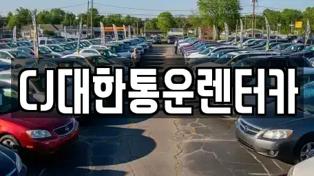 전북특별자치도 군산시 중앙로3가 렌트카 전문 CJ대한통운렌터카