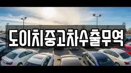 충남 아산시 권곡동 중고차 전문 도이치중고차수출무역