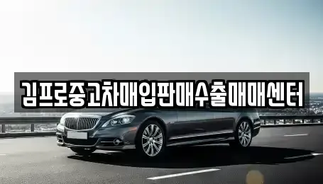 충남 아산시 권곡동 중고차매입 전문 김프로중고차매입판매수출매매센터