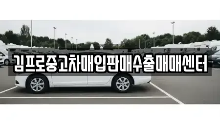 충청남도 보령시 대천동 중고차매입 전문 김프로중고차매입판매수출매매센터