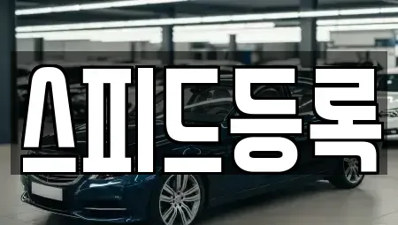 충청남도 천안시 동남구 삼룡동 중고차 전문 스피드등록