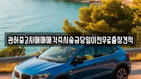 충청남도 천안시 서북구 직산읍 중고차 전문 관허중고차매매매각즉시송금당일이전무료출장견적